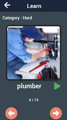 Learn Occupations in English android App screenshot 2